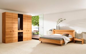 minimal style of master bedroom
